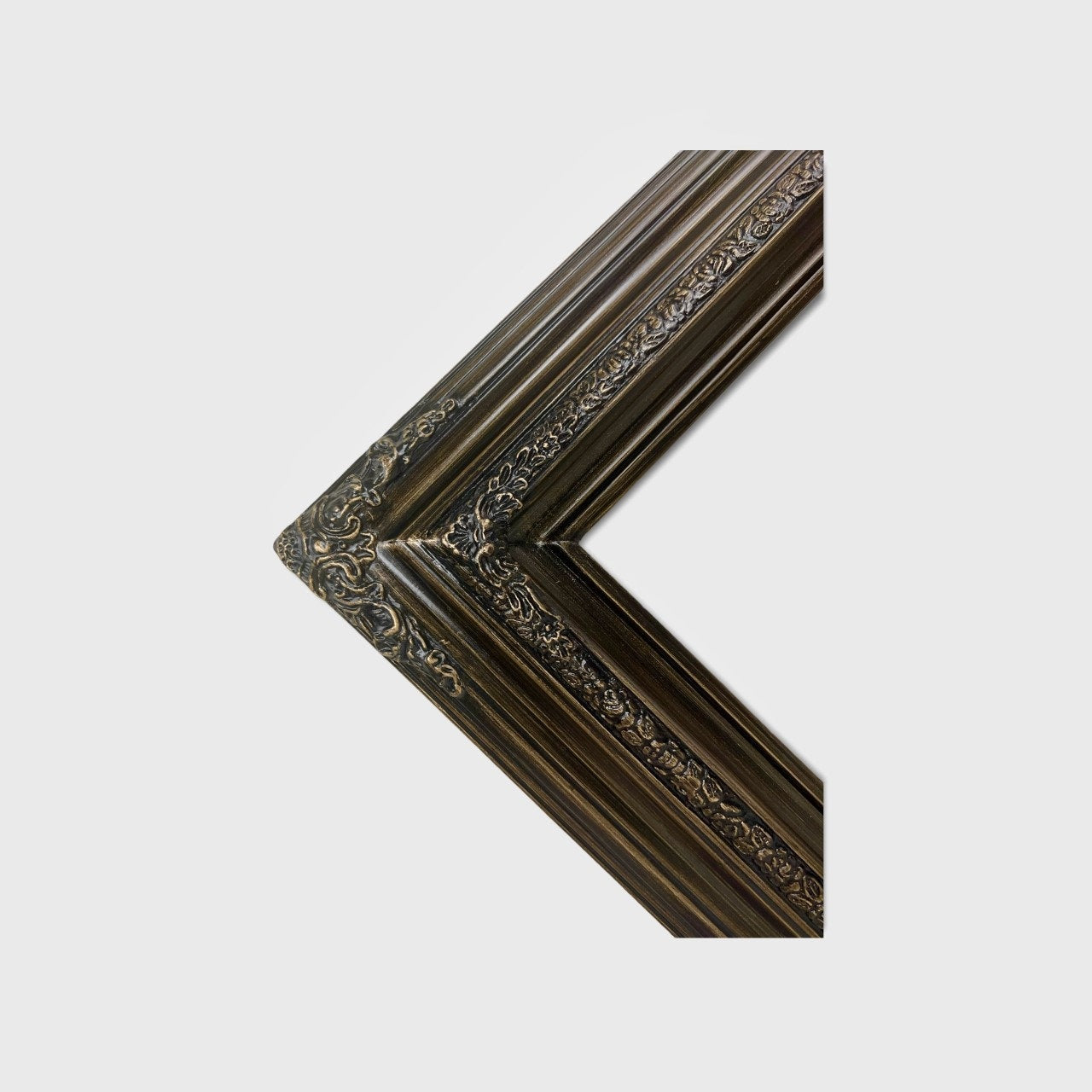 Frame Compo Traditional compo ornate wood frame, OLD gold, vintage wood picture fr ...