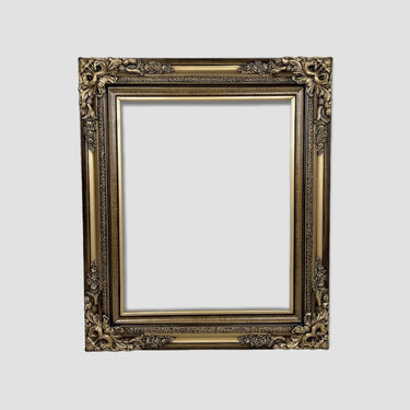 11 x 14 In stock ready to ship, Traditional compo XL ornate corners wood frame, Vintage Gold, vintage wood picture frame,
