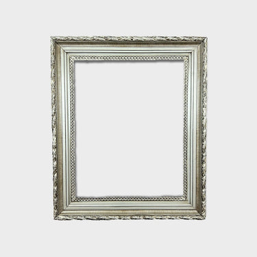 11 x 14 In stock ready to ship, Classic compo ornate wood frame, silver frame, wood picture frame, wedding frame, silver leaf