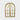 Set of 2 Rustic curch style wood windows, READY TO SHIP, Distressed Gold finish reclaimed wood decor,church window