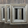 Ready to SHIP, Set of 3 - 8 X 10 Classic compo ornate wood frame, white frame, wood picture frame, wedding frame,