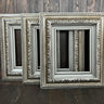 Ready to SHIP - Set of 3 - 8 x 10 Classic compo ornate wood frame, vintage frame, wood picture frame,Silver leaf,canvas frame,