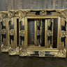 Ready to SHIP - Set of 3 Custom 13.5 x 13.5 Classic Colonial Style Wood Picture Frame, gold leaf frame, gesso frame,ornate frame,photo