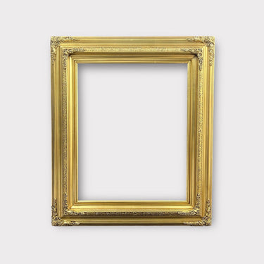 12 x 16 In stock ready to ship,Traditional compo ornate wood frame, GOLD LEAF finish,canvas frame,custom picture, frame, oil painting frame,