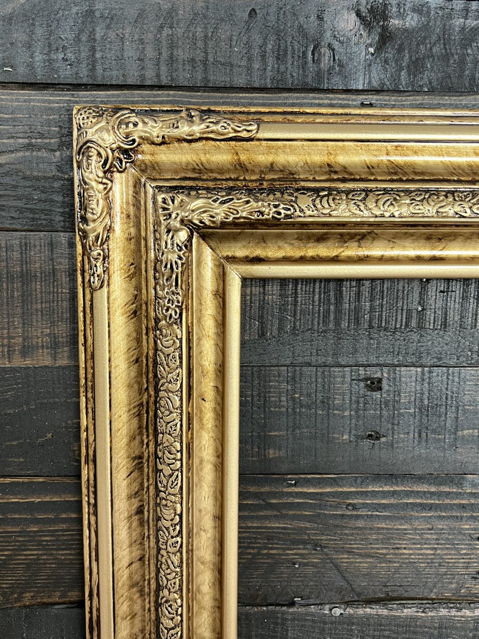 Traditional compo ornate wood frame, wood picture frame, custom sizes, –  Laredo Frame Factory