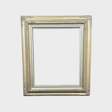 Traditional compo ornate wood frame, MARBLE SILVER wood picture frame, custom sizes, portrait frame, custom picture frame,