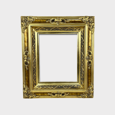 Baroque Victorian Style Frame, antique gold, photo frame,canvas frame, oil painting frame, custom ornate, gold leaf, custom sizes,