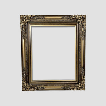 Traditional compo XL ornate wood frame, wood picture frame, custom sizes, portrait frame, Vintage Gold, custom frame, gold frame
