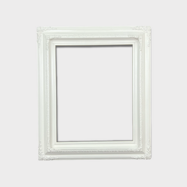 Traditional compo ornate wood frame, PURE WHITE , white wood picture frame,canvas frame, portrait frame, vintage frame, photo frame,